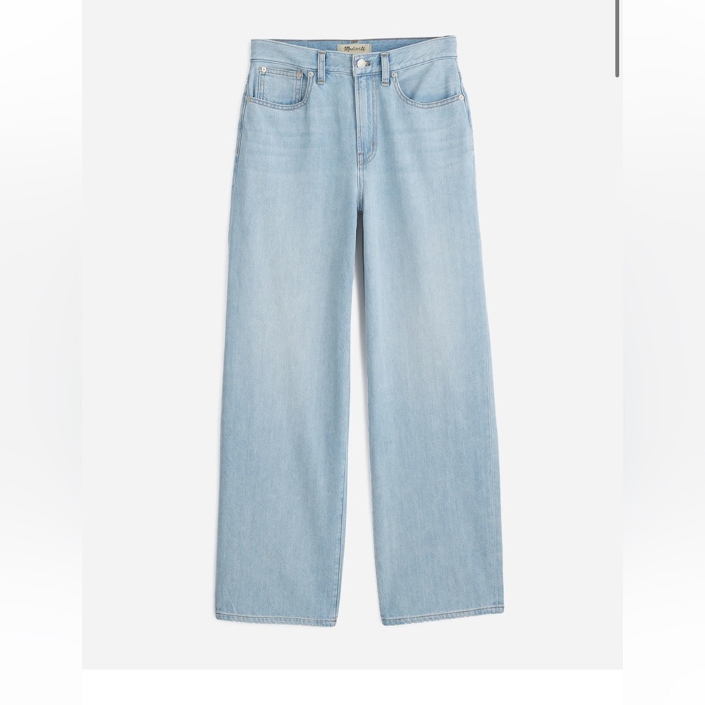 Madewell The Perfect Vintage Wide-Leg Crop Jean - size 33 / 16